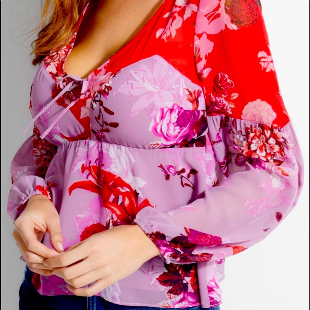 Micheal Kors Peasant Top